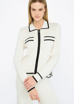 Liu Jo Cardigan long avec zip|Femme Vêtements De Sport|Mailles