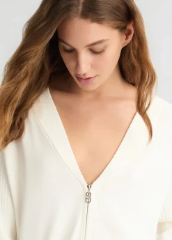 Liu Jo Cardigan long avec zip|Femme Mailles