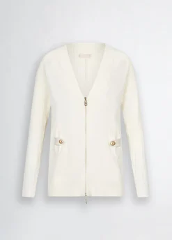 Liu Jo Cardigan long avec zip|Femme Mailles