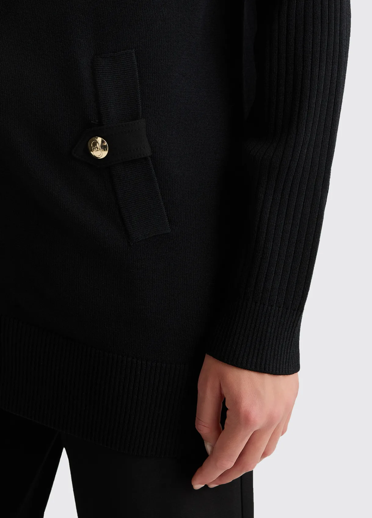 Liu Jo Cardigan long avec zip|Femme Vêtements De Sport|Mailles