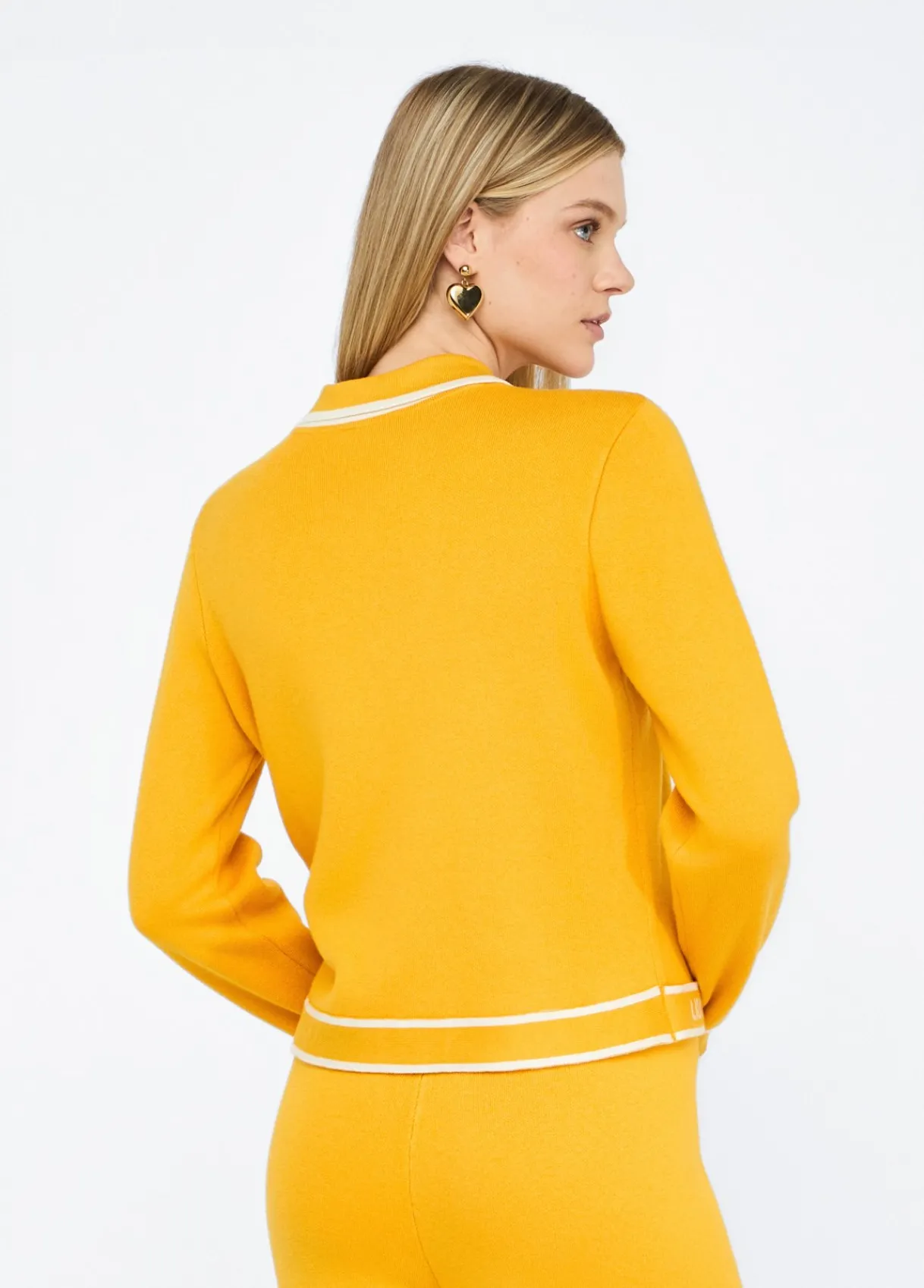 Liu Jo Cardigan long avec zip|Femme Vêtements De Sport|Mailles