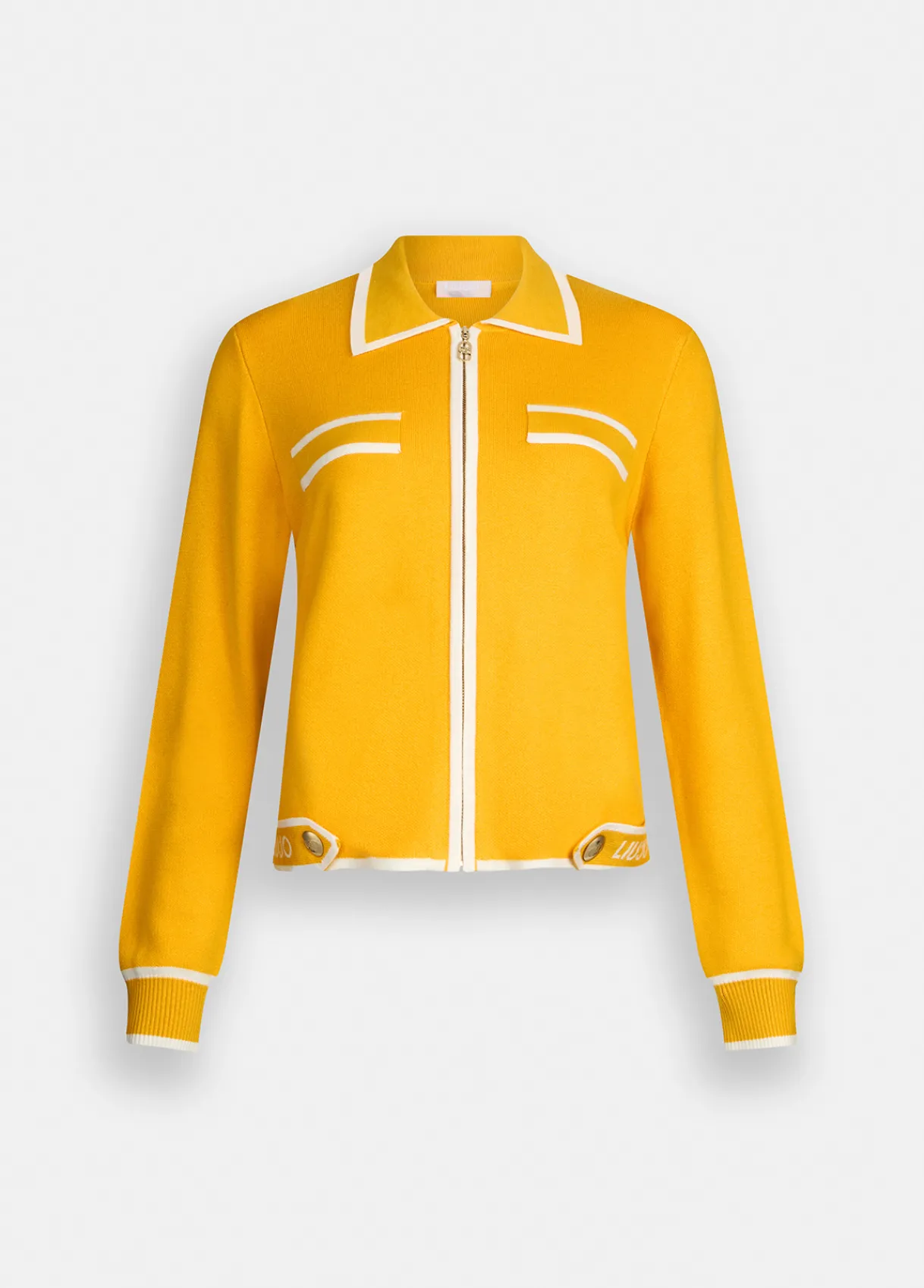 Liu Jo Cardigan long avec zip|Femme Vêtements De Sport|Mailles