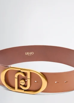 Liu Jo Ceinture bustier en cuir|Femme Ceintures