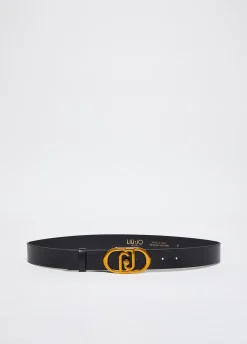 Liu Jo Ceinture en cuir avec logo|Femme Ceintures