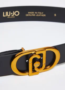 Liu Jo Ceinture en cuir avec logo|Femme Ceintures
