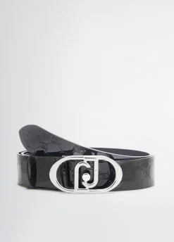 Liu Jo Ceinture en cuir avec logo|Femme Ceintures