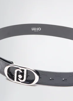 Liu Jo Ceinture en cuir avec logo|Femme Ceintures