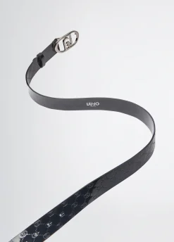 Liu Jo Ceinture en cuir avec logo|Femme Ceintures