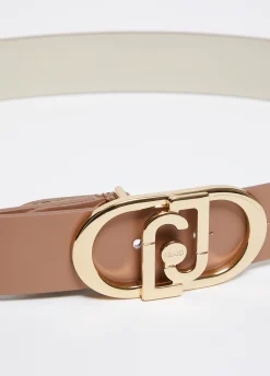 Liu Jo Ceinture en cuir avec logo|Femme Ceintures