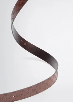 Liu Jo Ceinture en cuir avec logo|Femme Ceintures
