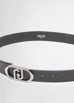 Liu Jo Ceinture glossy avec logo|Femme Ceintures