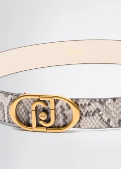 Liu Jo Ceinture python LaPuffy|Femme Ceintures