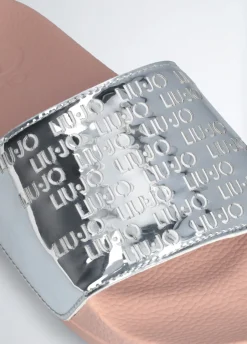 Liu Jo Chaussons avec logo en allover|Femme Mocassins