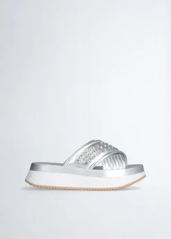 Liu Jo Chaussons compensés avec clous|Femme Mocassins