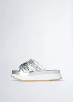 Liu Jo Chaussons compensés avec clous|Femme Mocassins