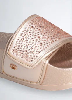 Liu Jo Chaussons compensés avec strass|Femme Mocassins