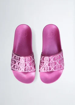 Liu Jo Chaussons compensés effet lamé|Femme Mocassins