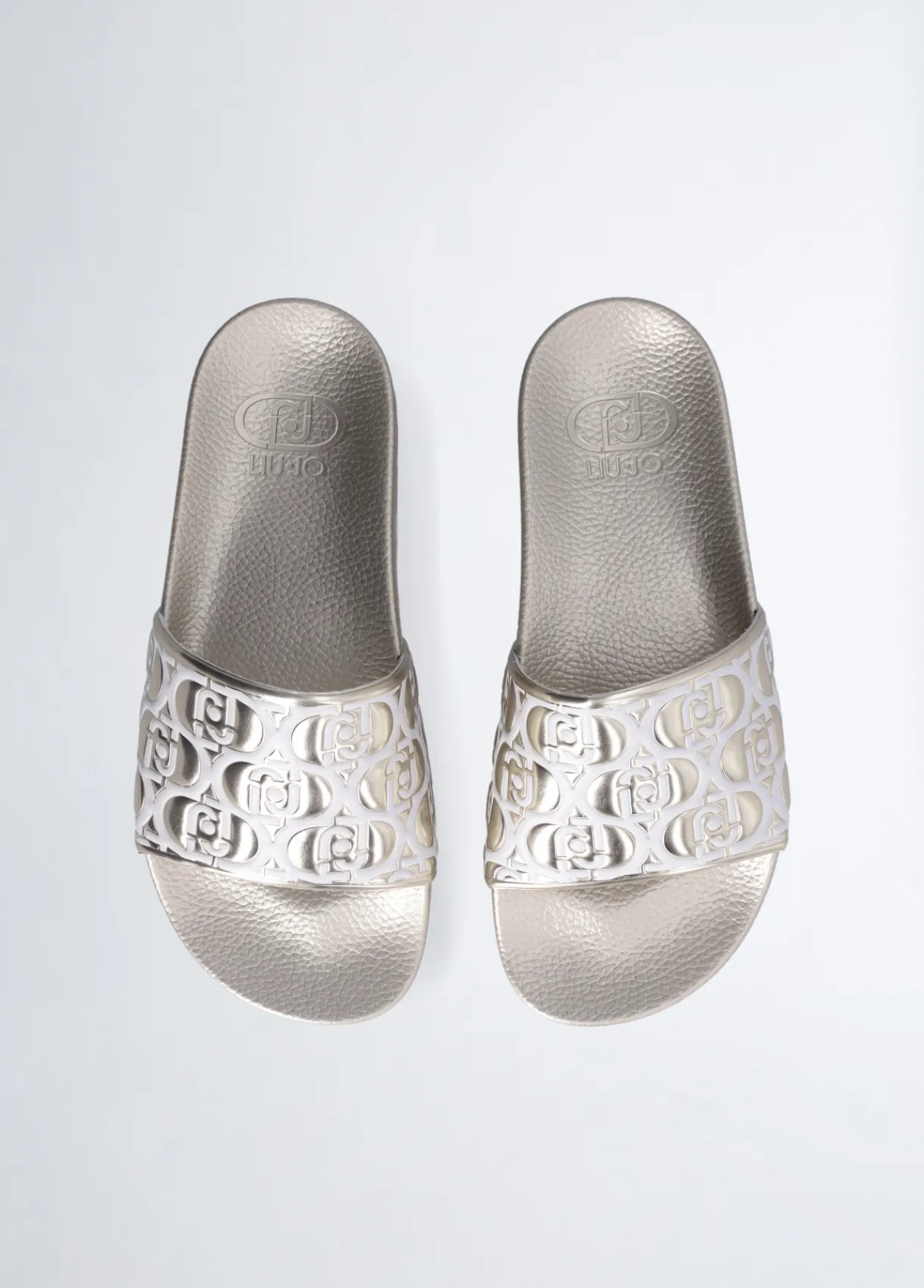 Liu Jo Chaussons compensés effet lamé|Femme Mocassins
