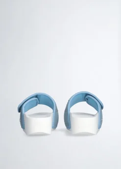 Liu Jo Chaussons compensés en denim avec strass|Femme Mocassins