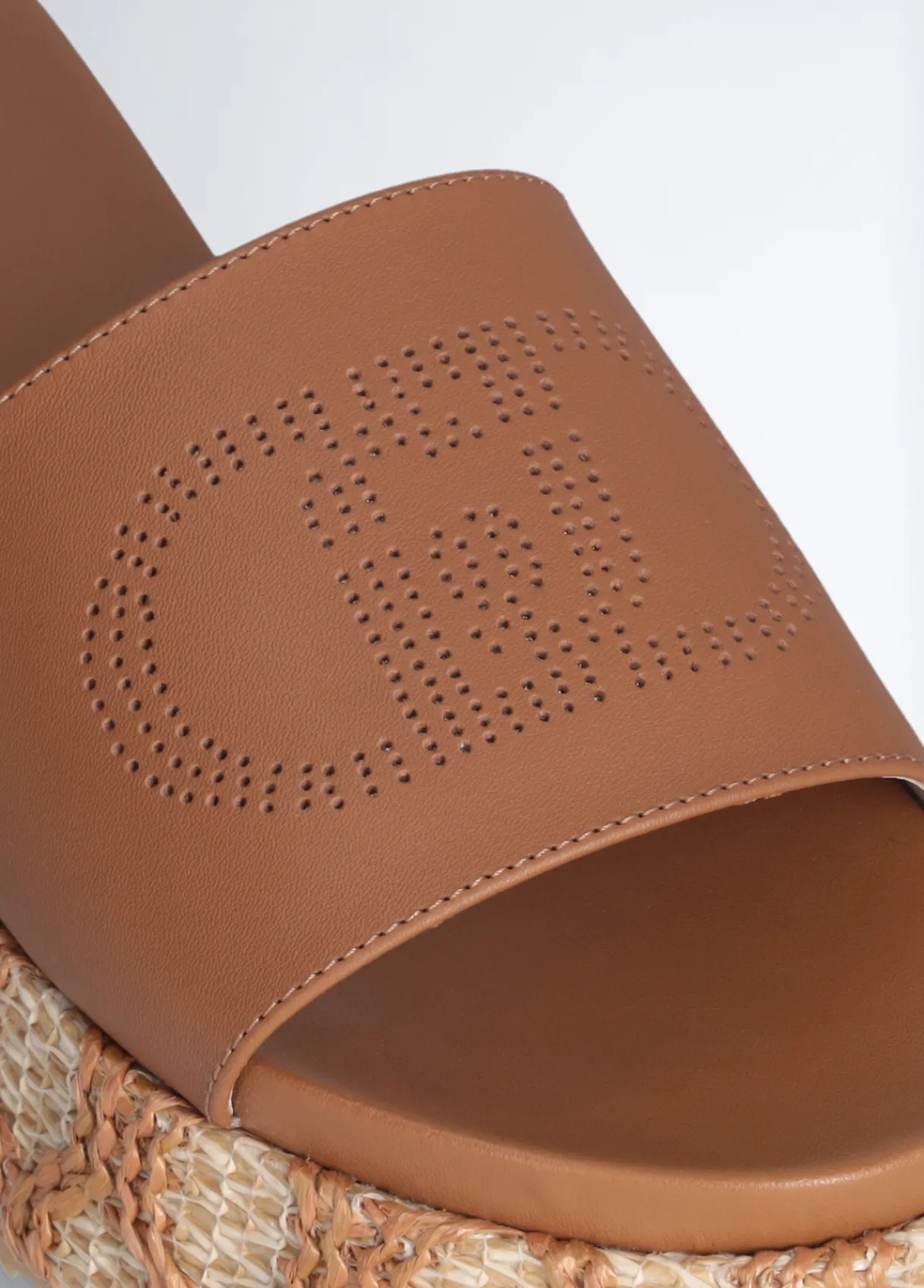 Liu Jo Chaussons compensés en raphia|Femme Mocassins
