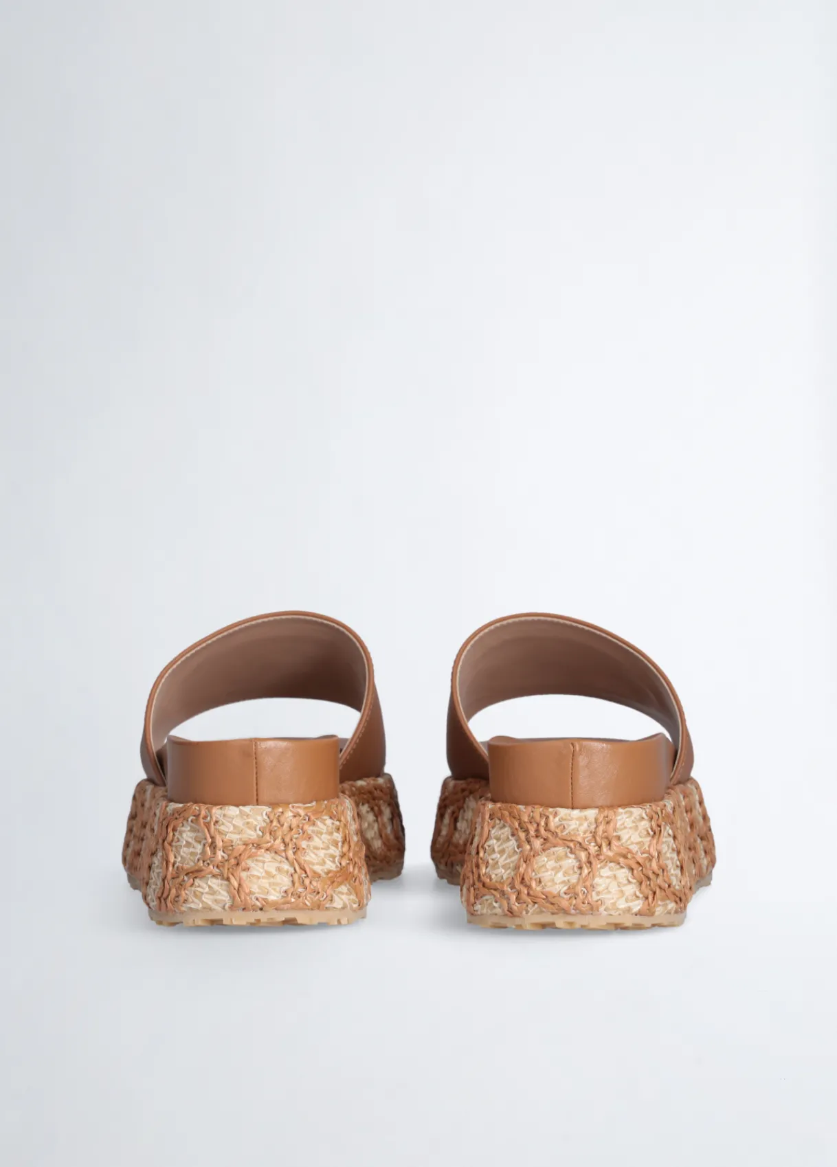 Liu Jo Chaussons compensés en raphia|Femme Mocassins