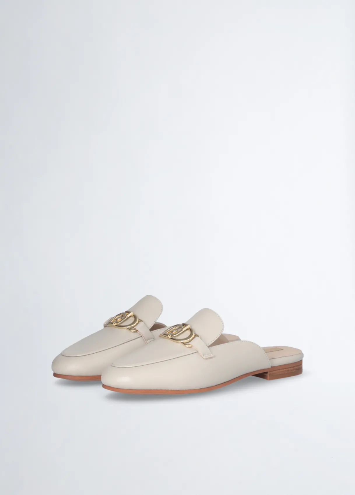 Liu Jo Chaussons en cuir avec logo|Femme Mocassins