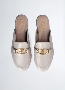 Liu Jo Chaussons en cuir avec logo|Femme Mocassins