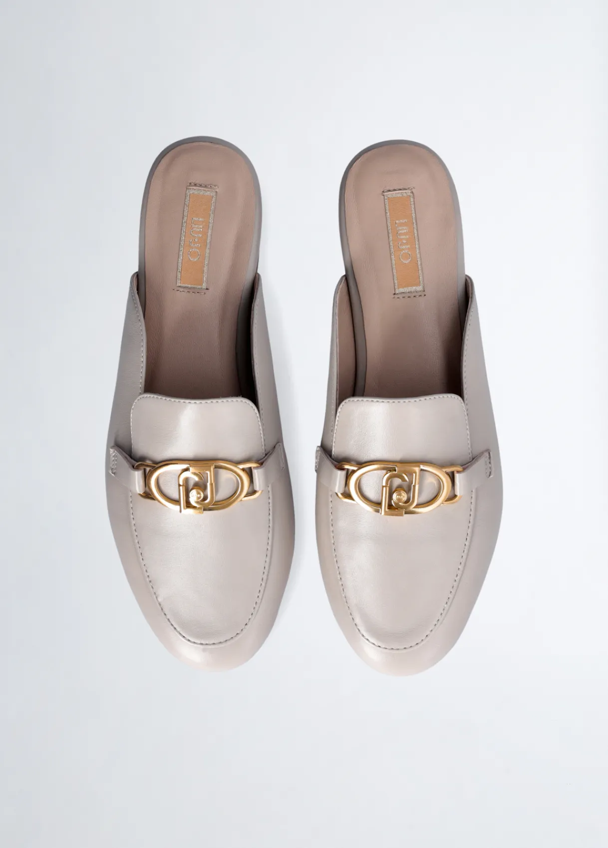 Liu Jo Chaussons en cuir avec logo|Femme Mocassins