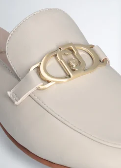 Liu Jo Chaussons en cuir avec logo|Femme Mocassins