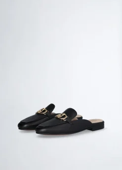 Liu Jo Chaussons en cuir avec logo|Femme Mocassins