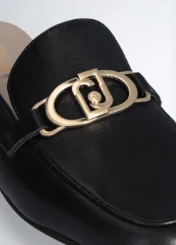 Liu Jo Chaussons en cuir avec logo|Femme Mocassins