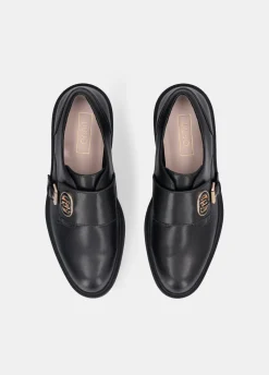 Liu Jo Chaussures en cuir à boucle|Femme Mocassins