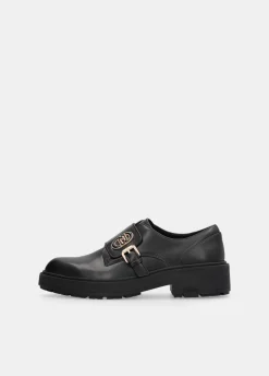 Liu Jo Chaussures en cuir à boucle|Femme Mocassins