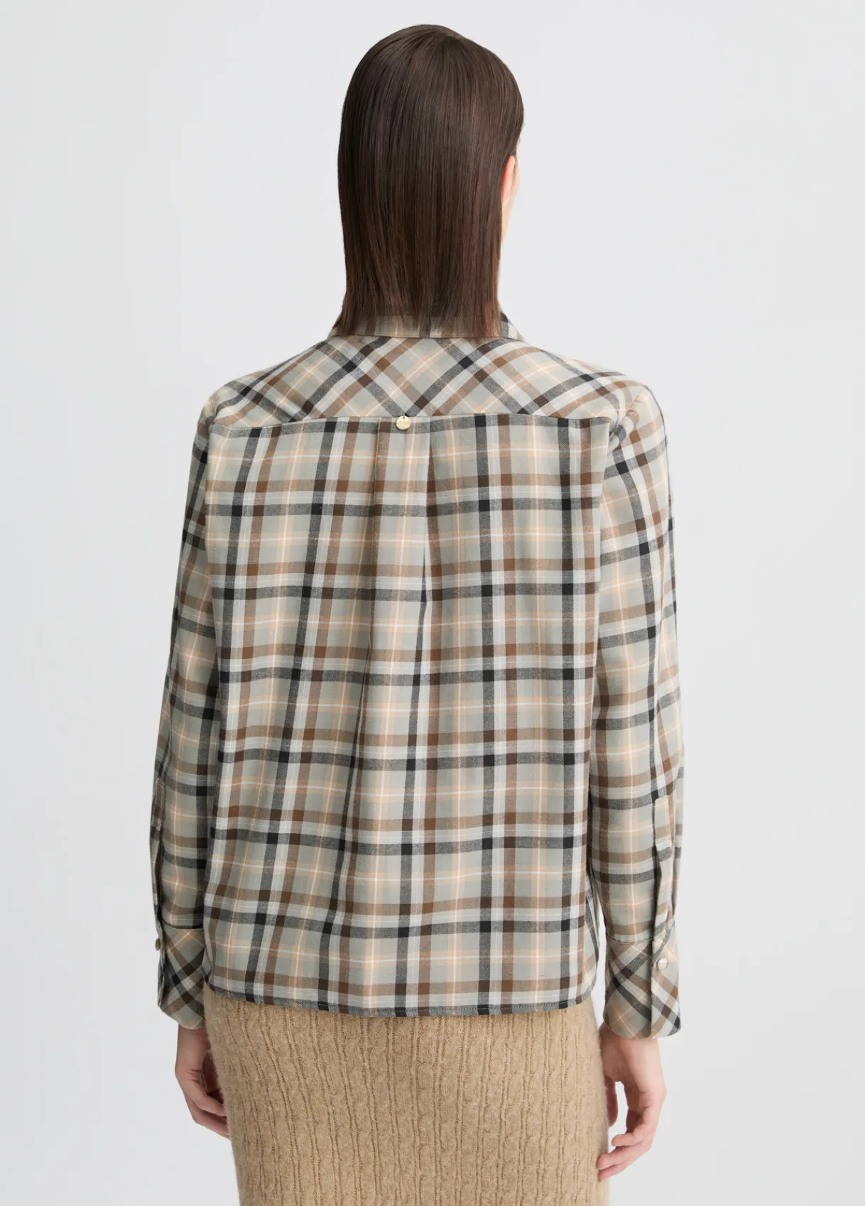 Liu Jo Chemise à carreaux avec broderies bijoux|Femme Chemises Et Blouses