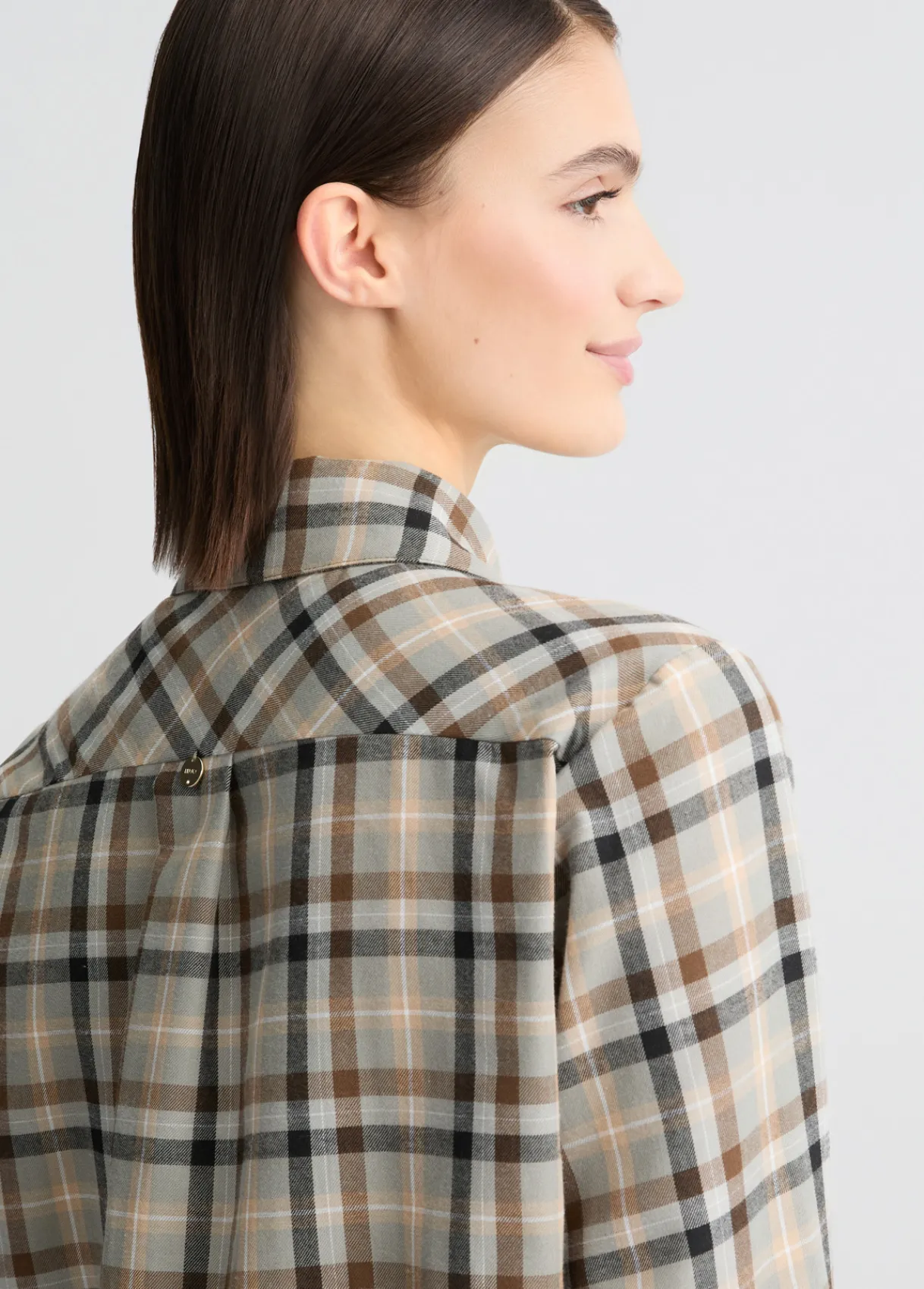 Liu Jo Chemise à carreaux avec broderies bijoux|Femme Chemises Et Blouses