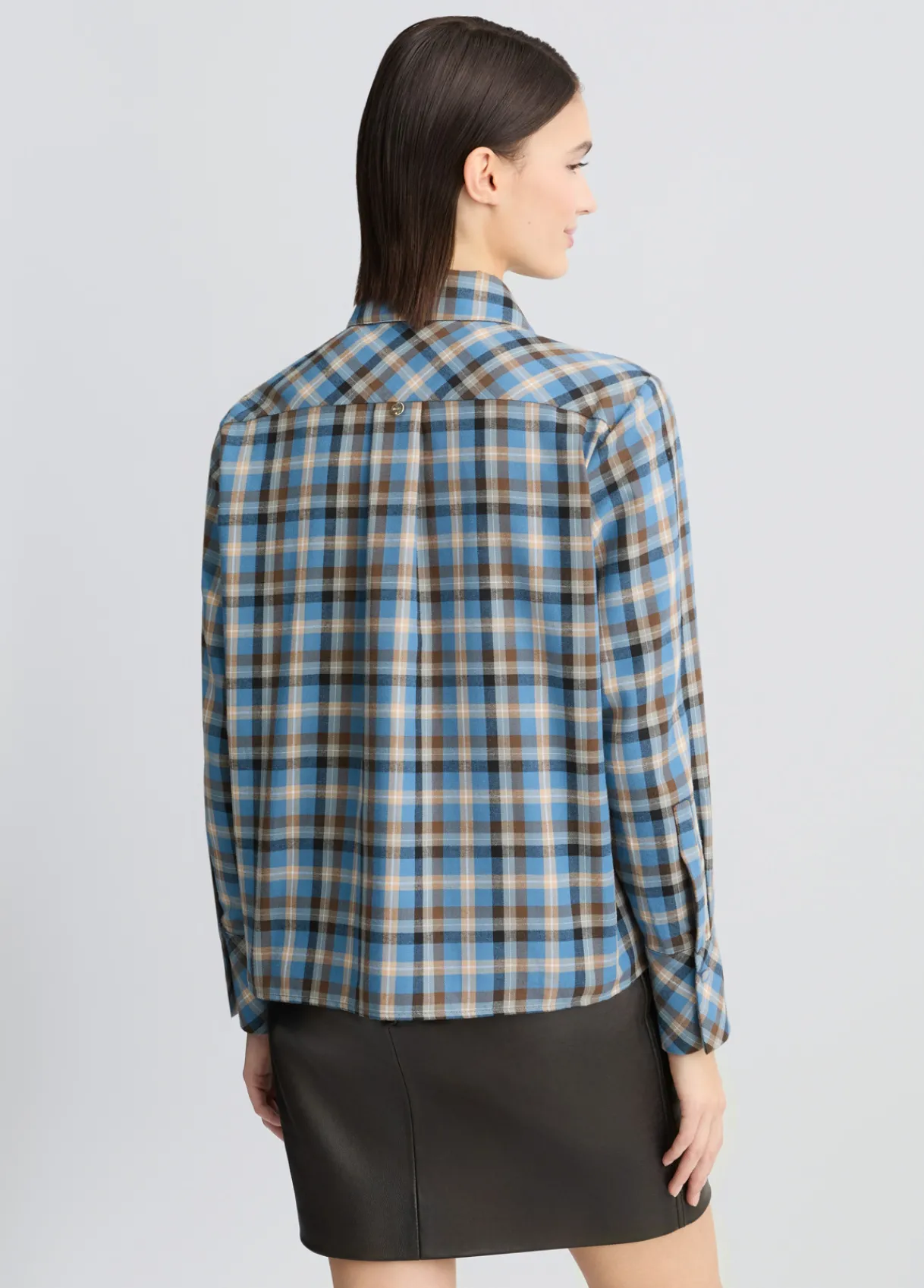 Liu Jo Chemise à carreaux avec broderies bijoux|Femme Chemises Et Blouses