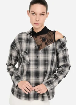 Liu Jo Chemise à avec dentelle|Femme Chemises Et Blouses