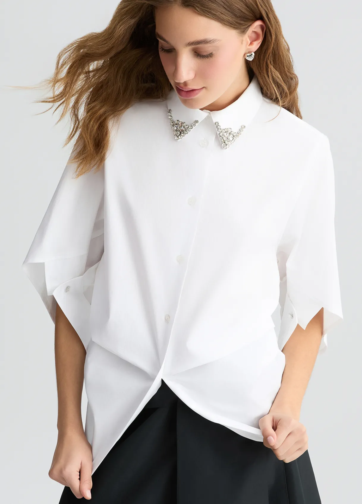 Liu Jo Chemise avec broderie bijou|Femme Chemises Et Blouses