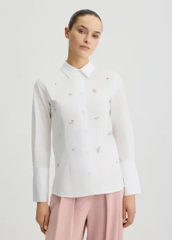 Liu Jo Chemise avec broderies de pierres|Femme Chemises Et Blouses