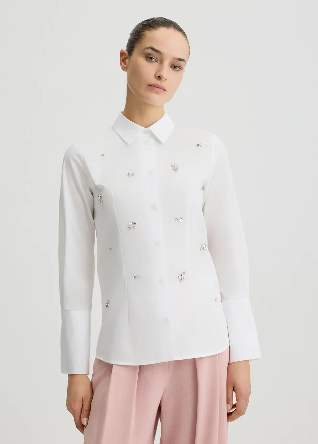 Liu Jo Chemise avec broderies de pierres|Femme Chemises Et Blouses