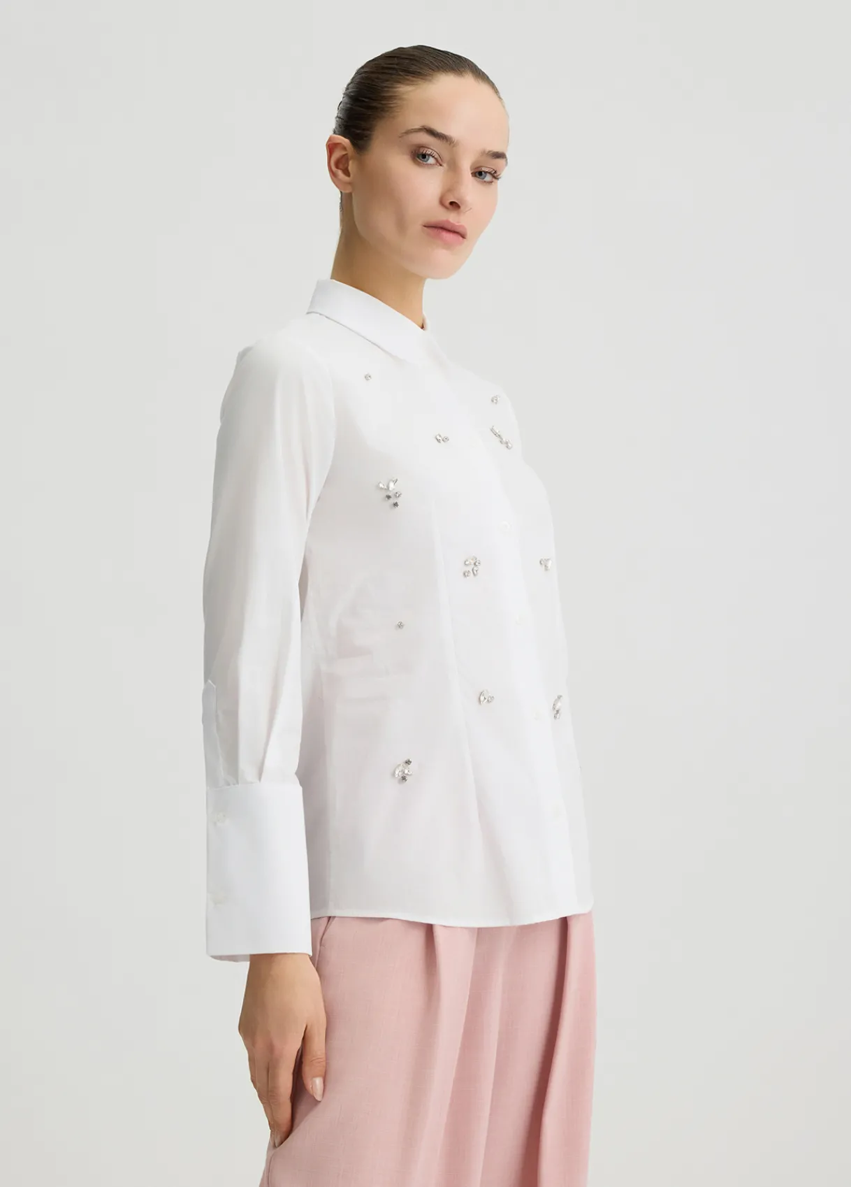 Liu Jo Chemise avec broderies de pierres|Femme Chemises Et Blouses