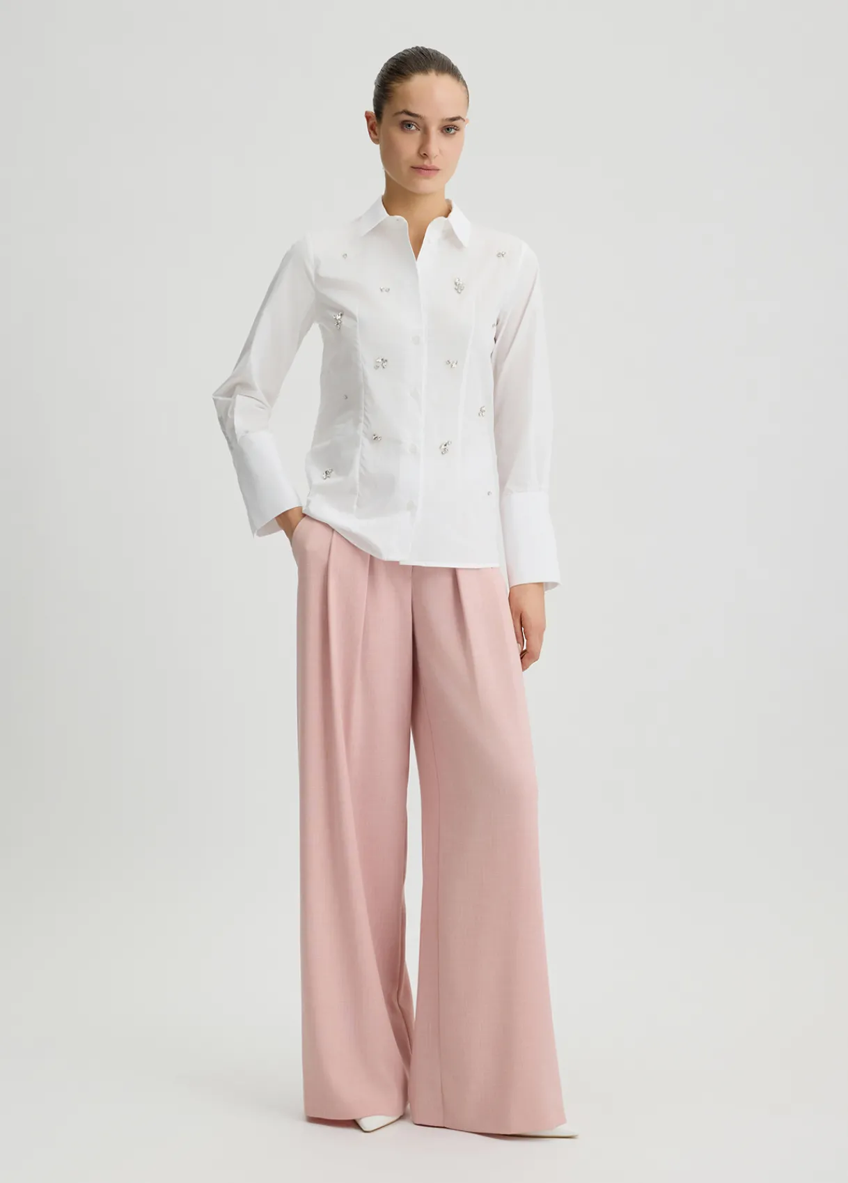 Liu Jo Chemise avec broderies de pierres|Femme Chemises Et Blouses