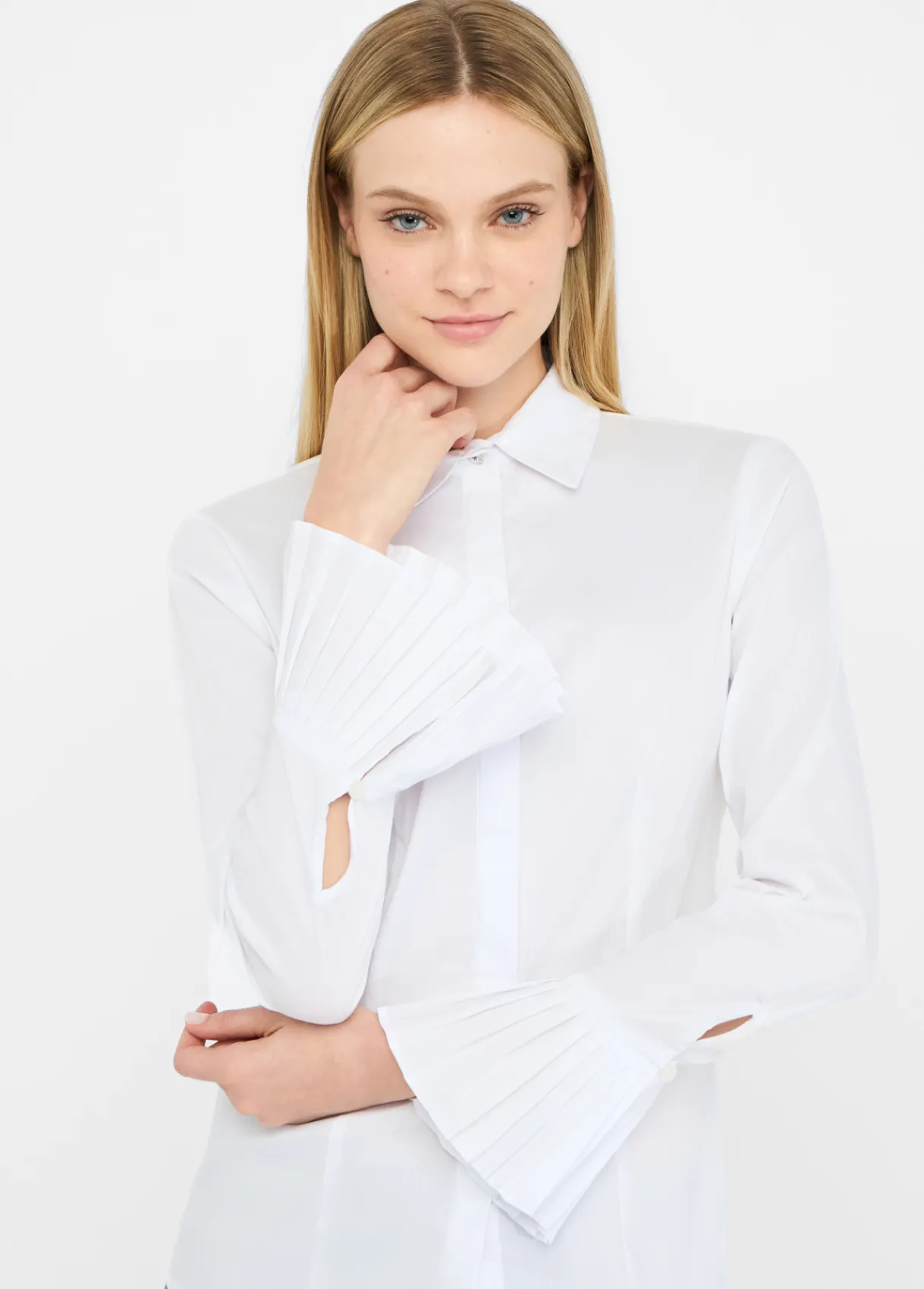 Liu Jo Chemise avec détails plissés|Femme Chemises Et Blouses