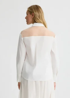 Liu Jo Chemise avec inserts en organza|Femme Chemises Et Blouses