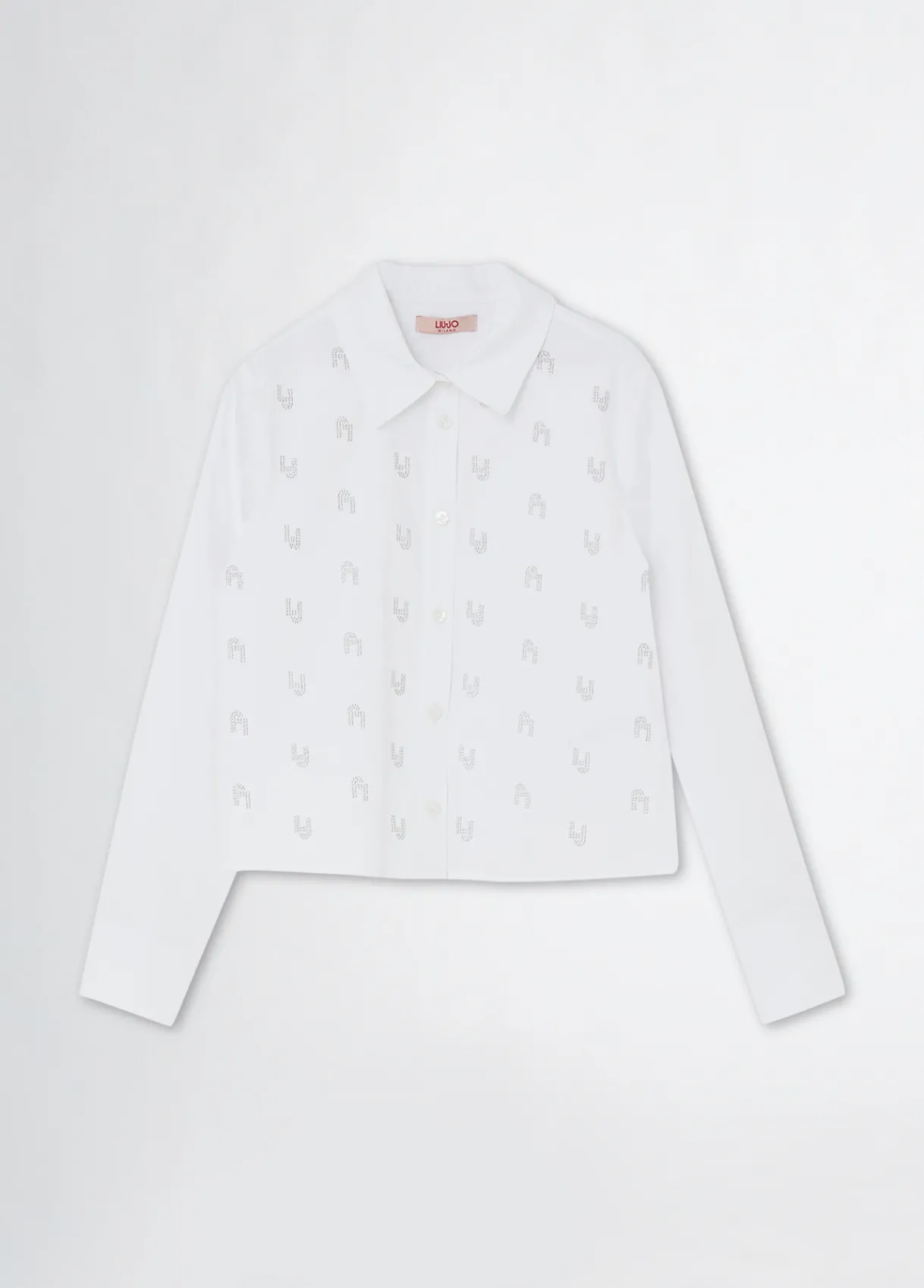 Liu Jo Chemise avec strass|Enfant T-Shirt