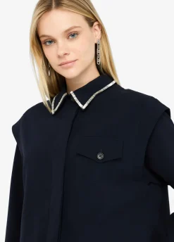 Liu Jo Chemise avec strass|Femme Chemises Et Blouses