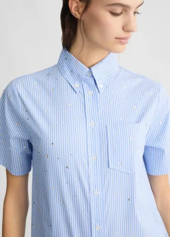Liu Jo Chemise boxy à rayures|Femme Chemises Et Blouses