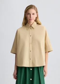Liu Jo Chemise boxy en coton|Femme Chemises Et Blouses