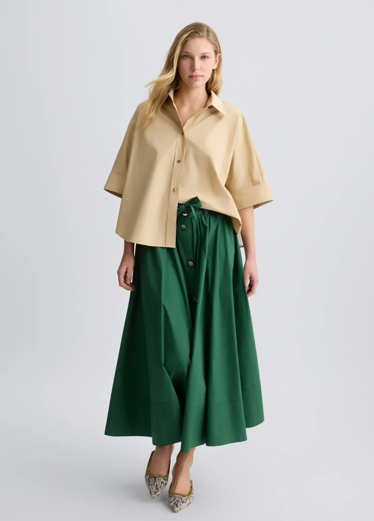 Liu Jo Chemise boxy en coton|Femme Chemises Et Blouses