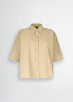 Liu Jo Chemise boxy en coton|Femme Chemises Et Blouses